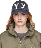 OPEN YY Navy 'YY' Heart Bone Ball Cap