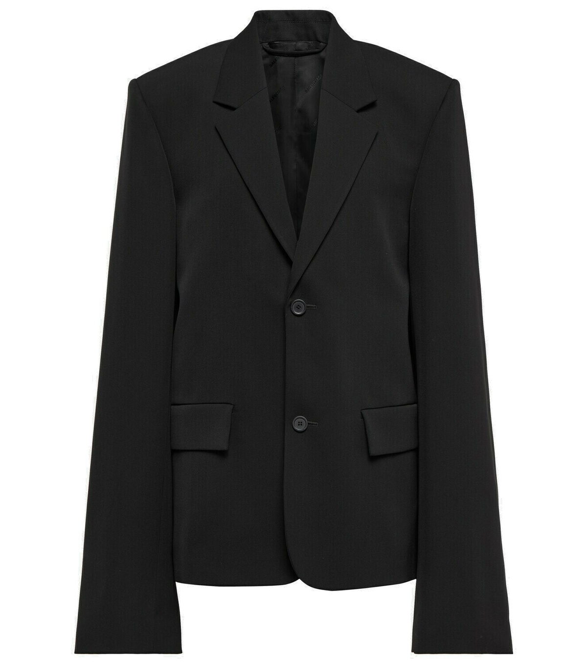 Balenciaga - Single-breasted wool blazer Balenciaga