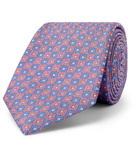 Turnbull & Asser - 8cm Silk-Jacquard Tie - Pink