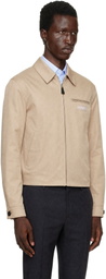 Givenchy Beige Cotton Harrington Jacket