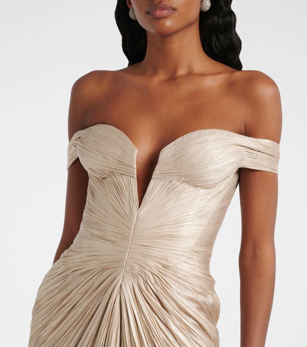 Maria Lucia Hohan Diella silk corset gown