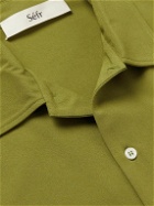 Séfr - Sense Crepe Shirt - Green
