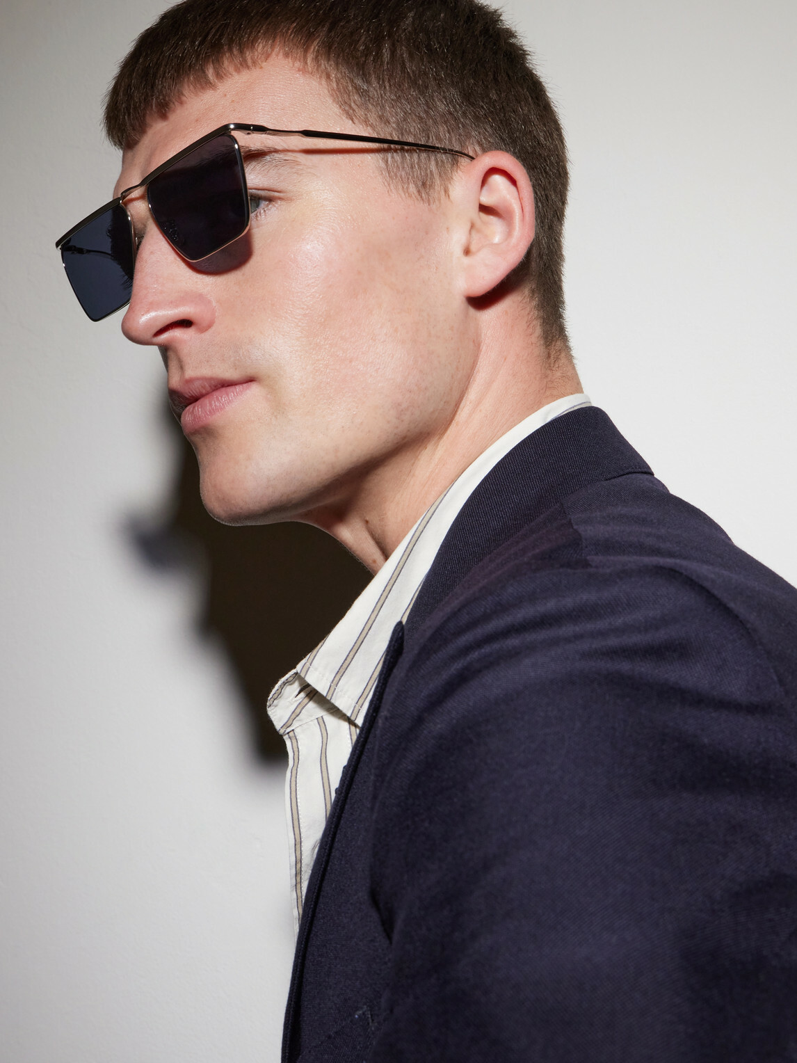 Oliver Peoples - Jil Sander Edition 2 Aviator-Style Silver-Tone Metal Sunglasses