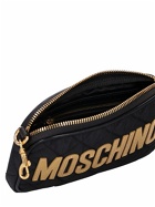 MOSCHINO - Logo Quilted Shoulder Bag