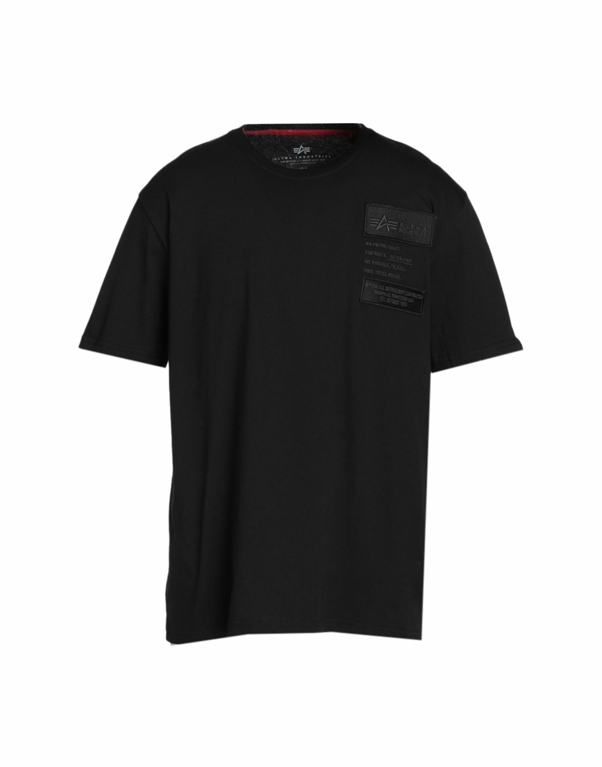 Alpha Industries Mens T-shirt in Black