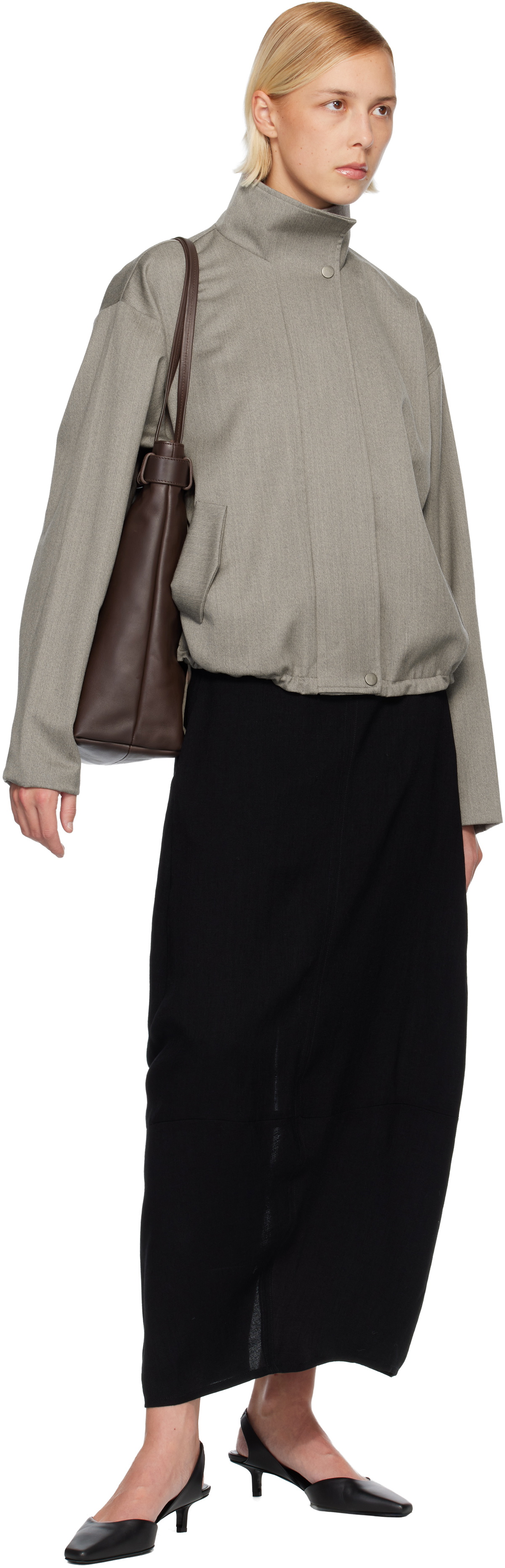 St. Agni Gray Oupa Flight Jacket