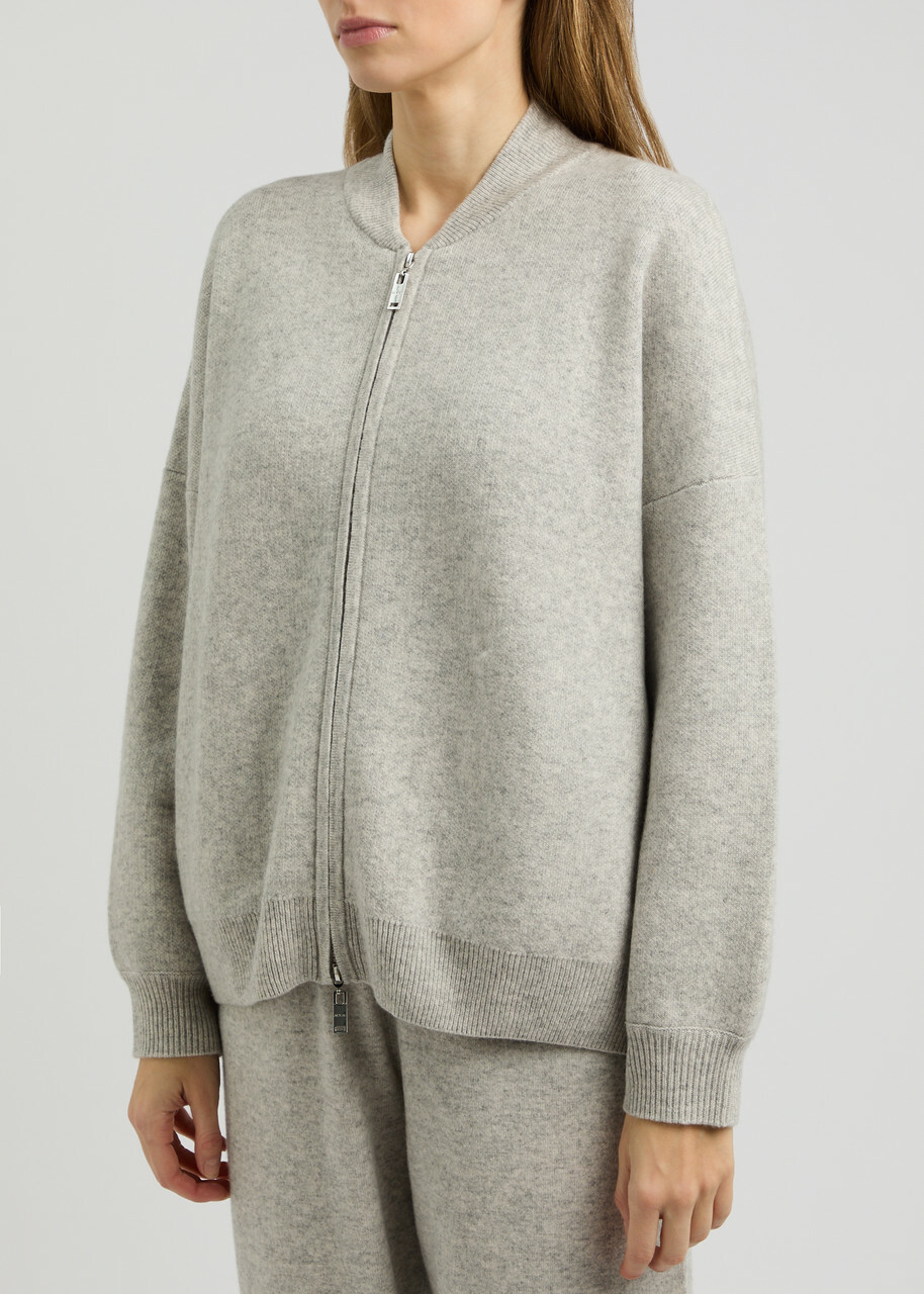 Aexae Cashmere-blend Cardigan Grey
