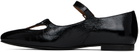 A.P.C. Black Katie Holmes Edition Katie Ballerina Flats