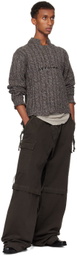 Ottolinger Brown Knit Chunky Sweater