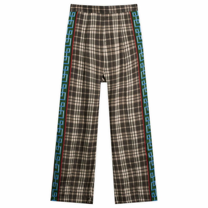 Photo: TOGA ARCHIVES Women's Printed Wide Leg Trousers in Grey