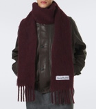 Acne Studios Alpaca, wool, and mohair-blend scarf