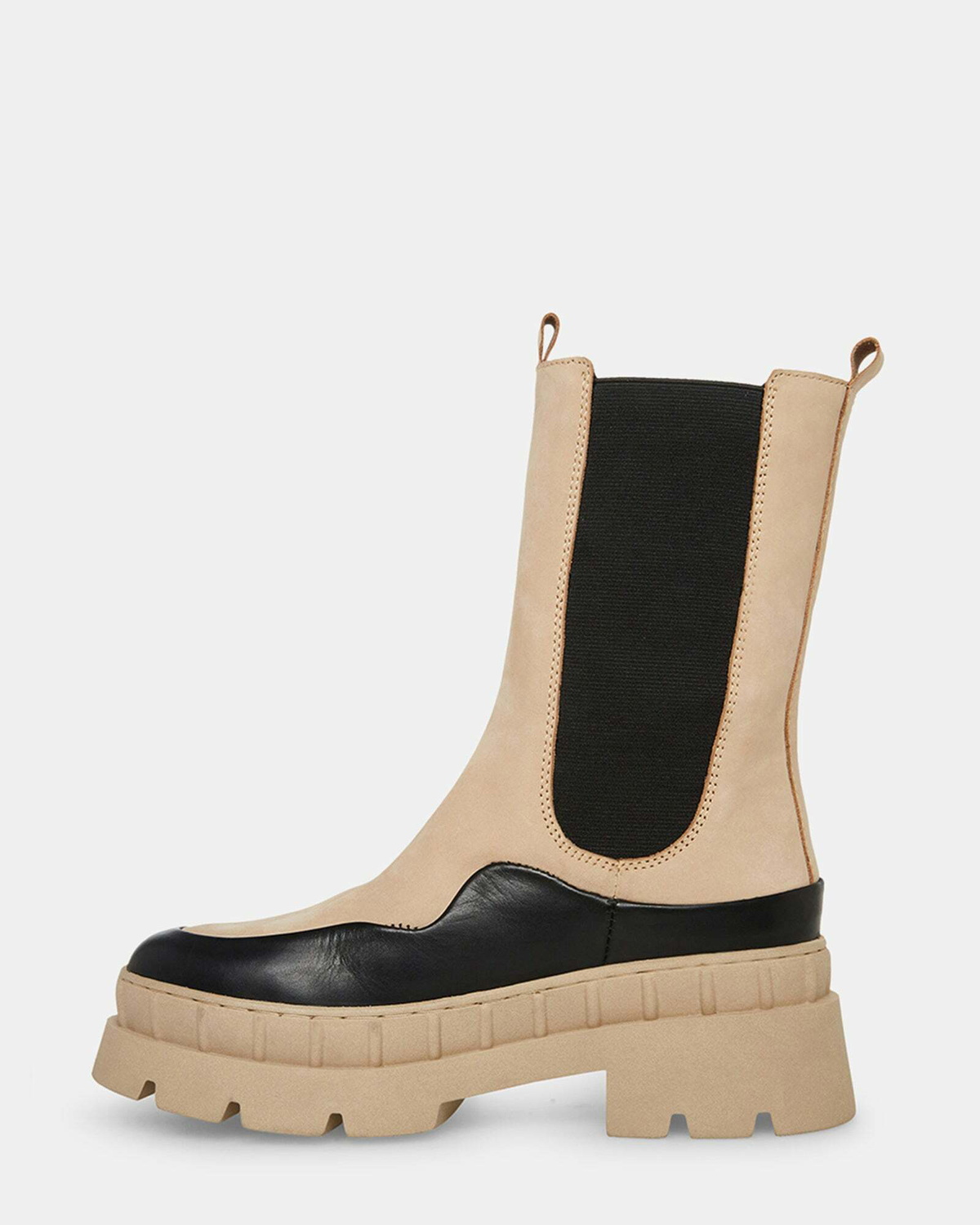 Steve Madden Bernard Booties in Natural