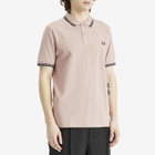 Comme des Garçons SHIRT Men's x Fred Perry Polo Shirt in Rose