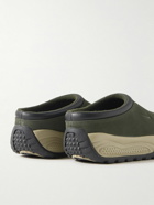 Nike - ACG Rufus Leather-Trimmed Fleece-Lined Suede Slip-On Sneakers - Multi