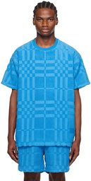 Burberry Blue Check T-Shirt