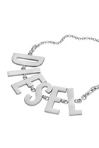 Diesel Stainless steel chain necklace/bracelet - Necklaces - Unisex - Silver