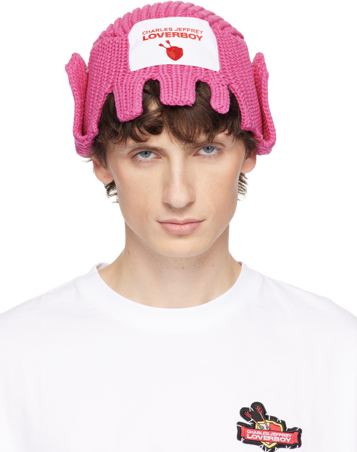 Charles Jeffrey LOVERBOY Multicolor Polyester Bucket Hat Charles