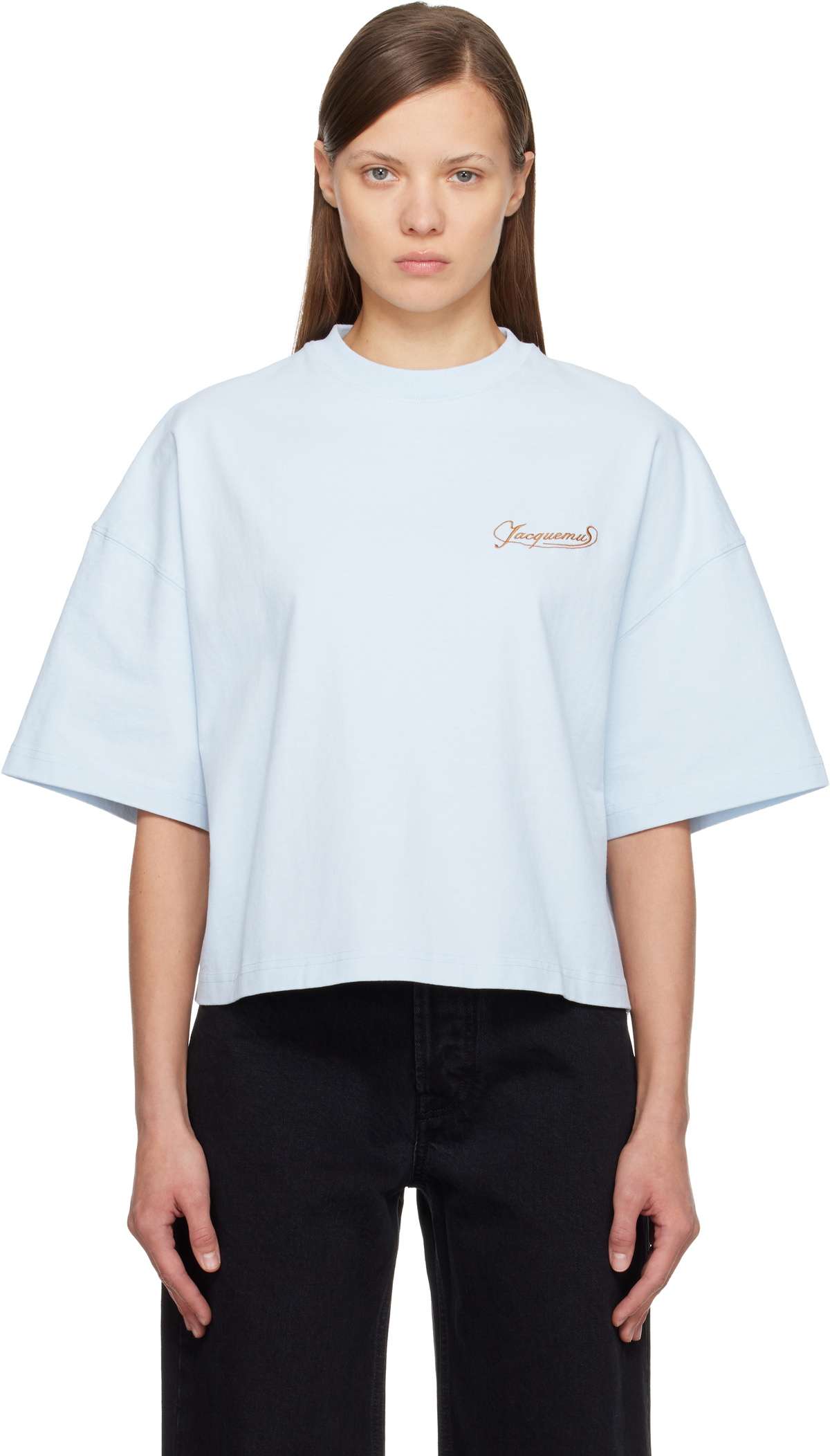 Jacquemus Le T-shirt Sierra cotton-blend top Jacquemus