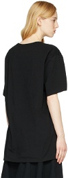 Regulation Yohji Yamamoto Black Cotton T-Shirt