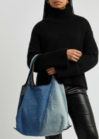 3.1 Phillip Lim Market Panelled Denim Tote - Indigo - One Size