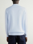 Ghiaia Cashmere - Cashmere Polo Shirt - Blue