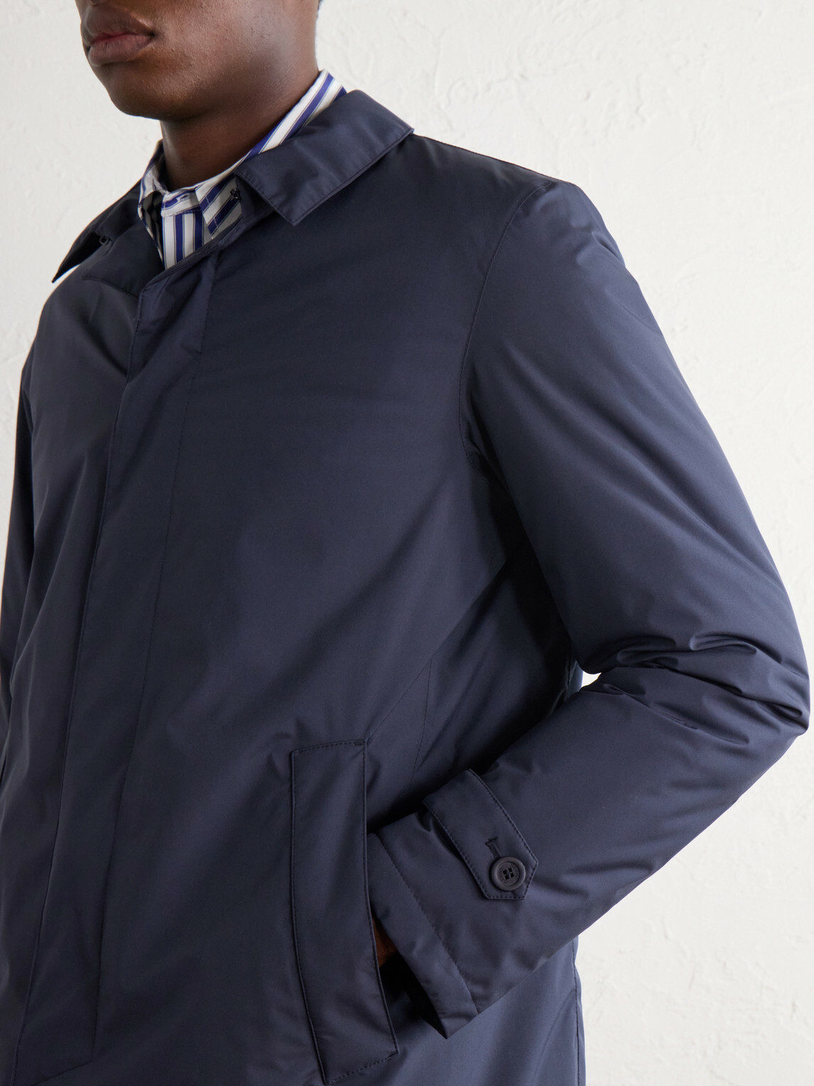 Herno - Shell Down Coat - Blue