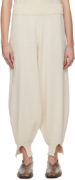 Cordera Off-White Vented Cuff Lounge Pants