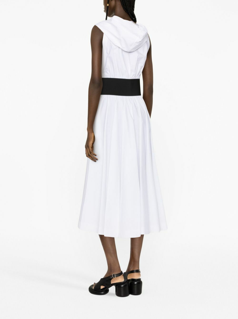 Alaïa White Cotton Casual Dress main image 1