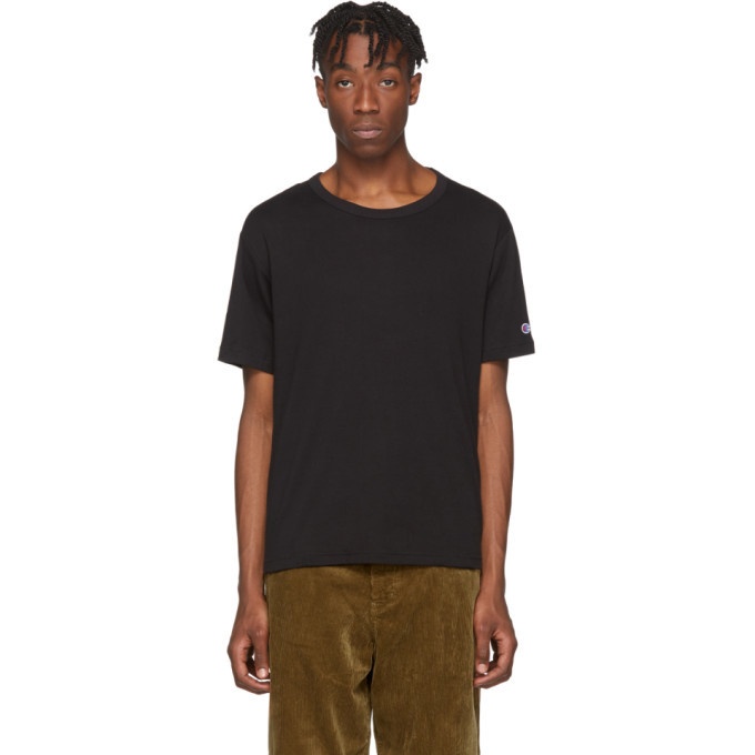 Photo: Champion Reverse Weave Two-Pack Black Classic T-Shirt