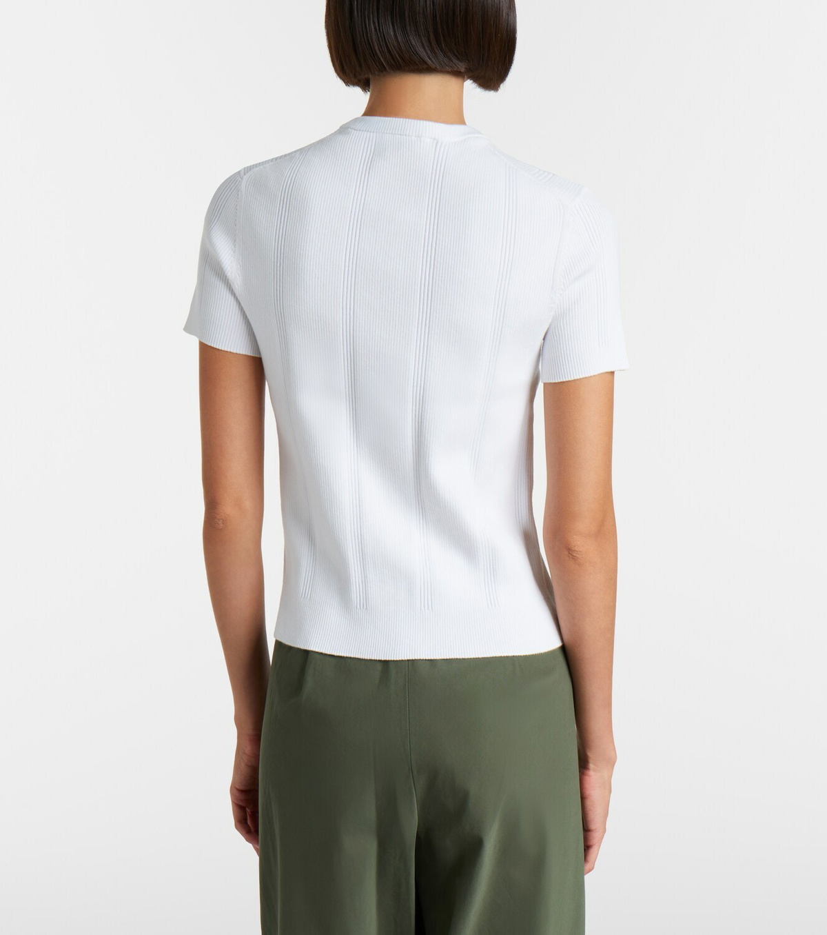Vince Ribbed-knit cotton-blend cardigan