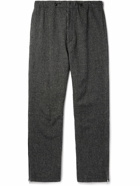 Auralee - Straight-Leg Wool-Tweed Trousers - Gray