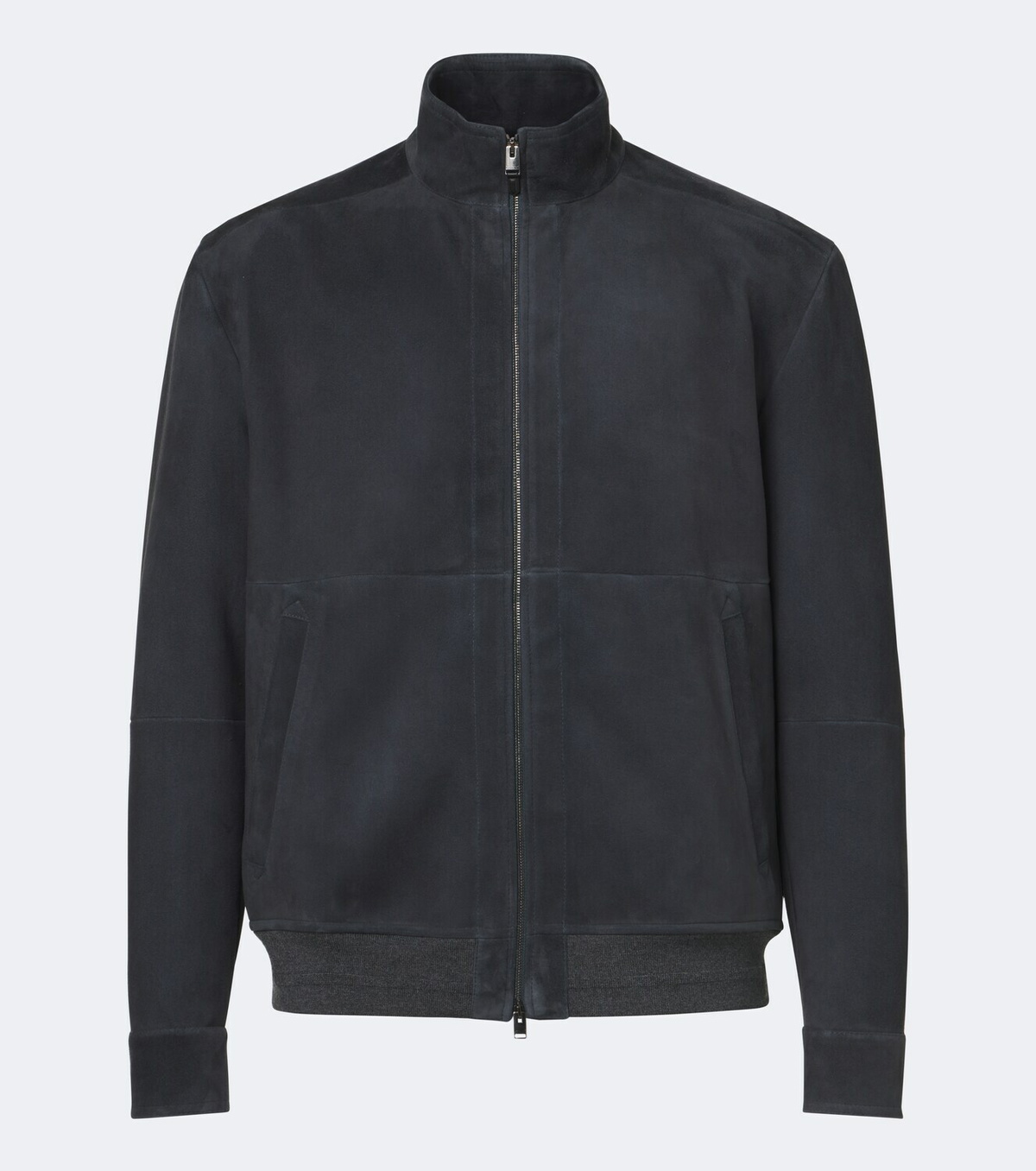 Canali Suede bomber jacket