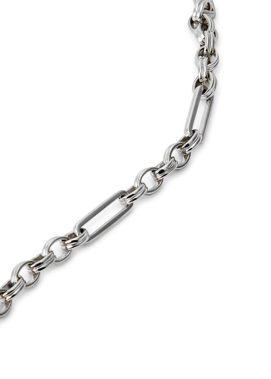 Missoma Axiom Silver-plated Chain Necklace - One Size