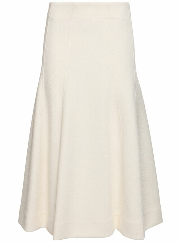 Photo: JIL SANDER Textured Midi Skirt