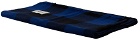 Tekla Blue & Black Gingham Blanket