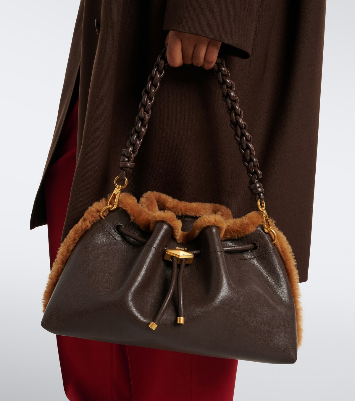 Jimmy Choo Cinch Medium leather shoulder bag