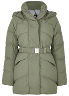 Canada Goose Marlow Belted Quilted Shell Coat Sage