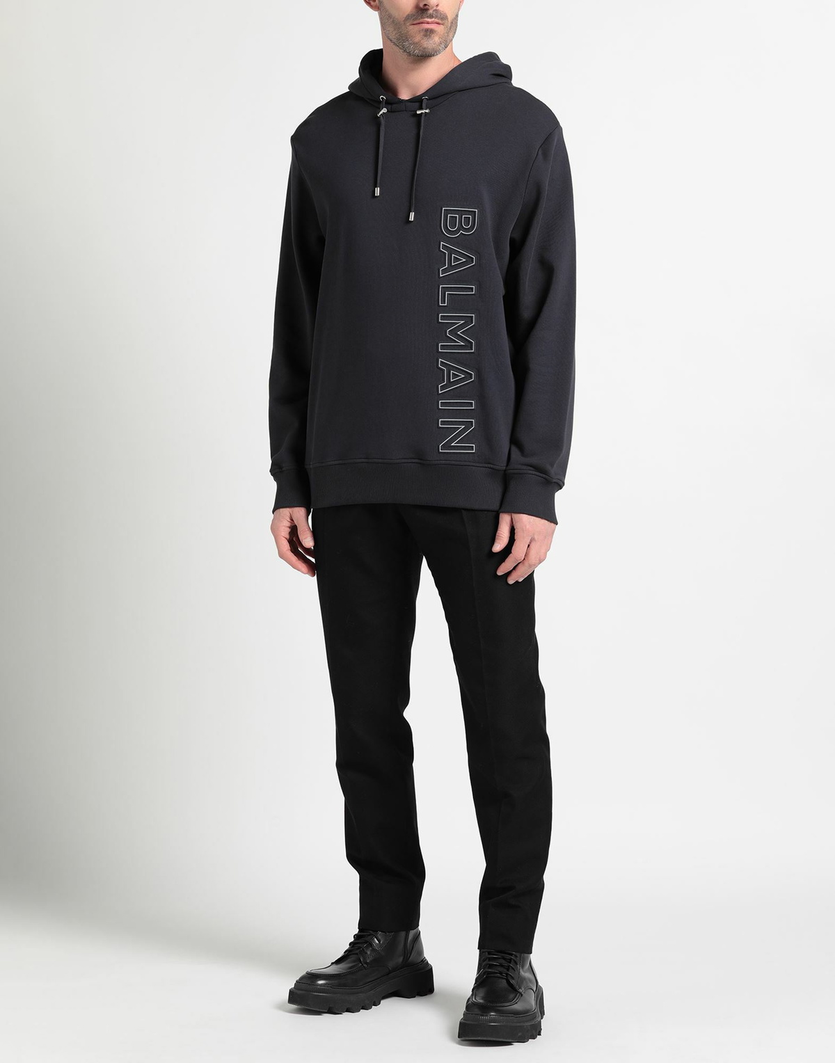 Balmain Mens Sweatshirt Midnight in Blue