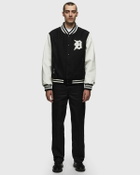 New Era Mlb Wrld Sries Varsity Jkt Dettig Blkofw Black College Jackets
