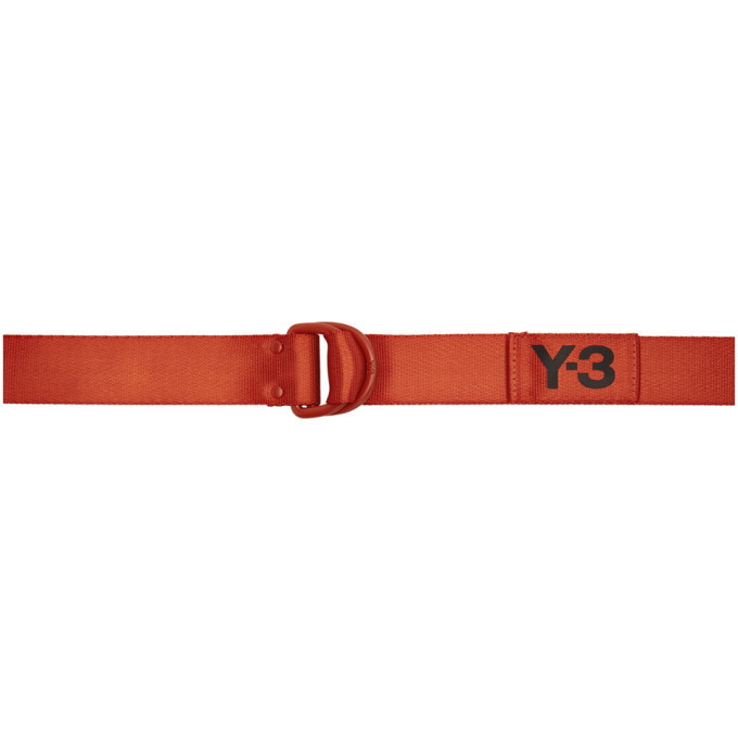 Photo: Y-3 Orange Logo Belt