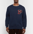 Polo Ralph Lauren - Appliquéd Fleece-Back Cotton-Blend Jersey Sweatshirt - Men - Navy