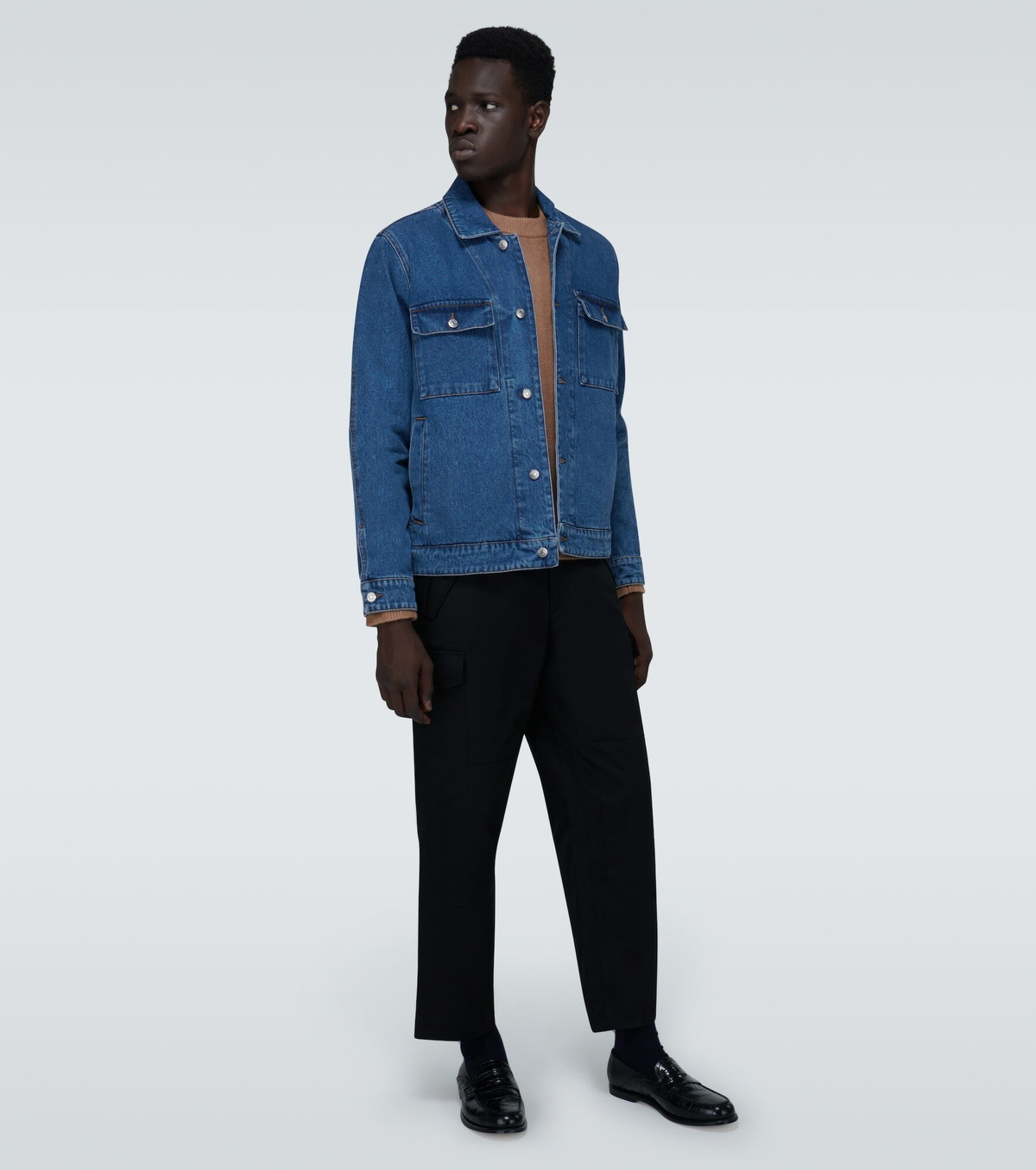 何でも揃う - Nanushka Boxy-fit Nanushka jacket denim ジャケット・アウター