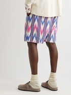 Isabel Marant - Lelian Straight-Leg Cotton-Jacquard Drawstring Shorts - Pink