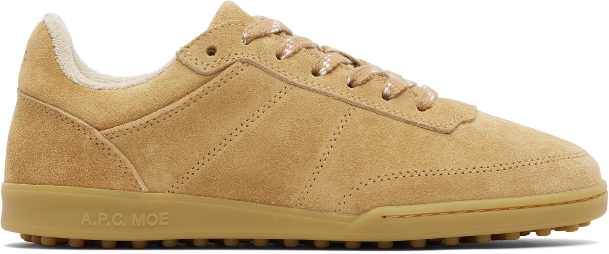 A.P.C. Beige Moe Sneakers