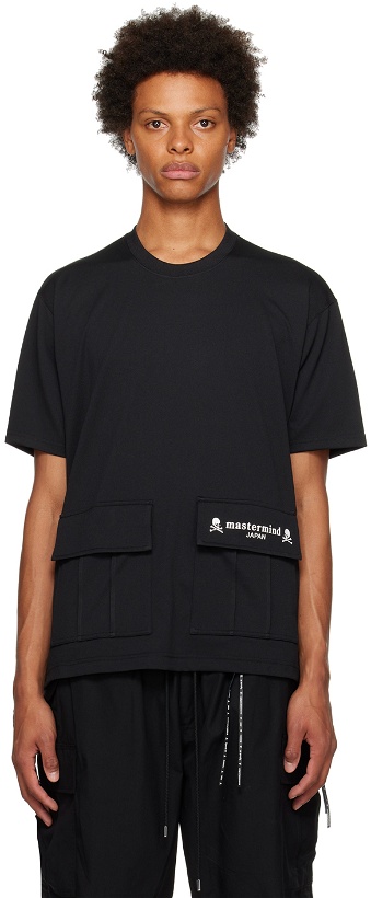 Photo: mastermind JAPAN Black Flap Pocket T-Shirt