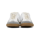 Maison Margiela White and Yellow Replica Sneakers