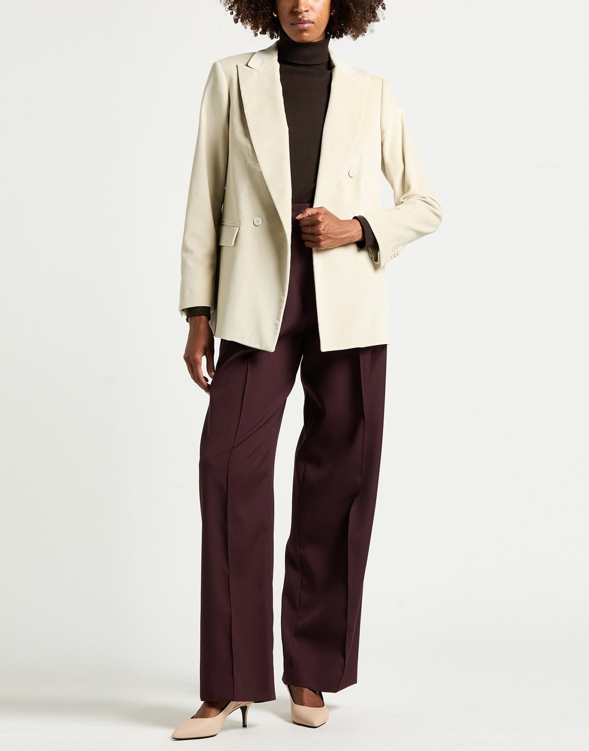 Boglioli Womens Blazer Ivory