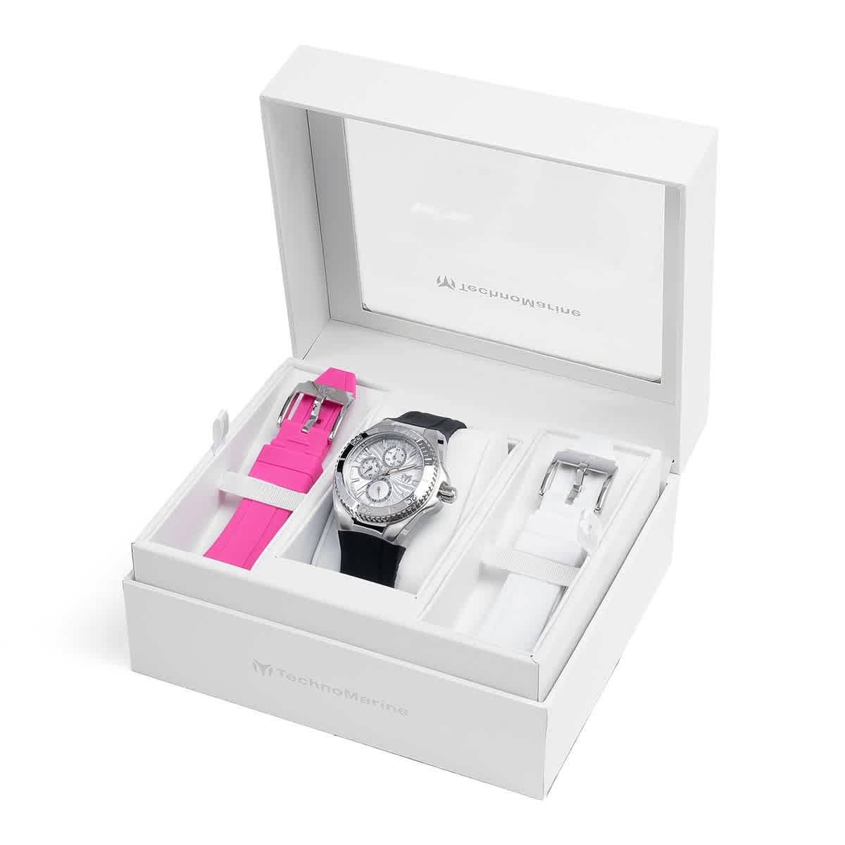 Technomarine Cruise Quartz Silver Dial Ladies Watch TM-124020
