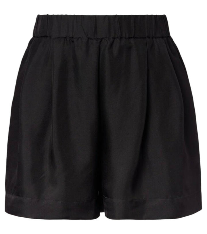 Photo: Asceno Zurich silk twill shorts