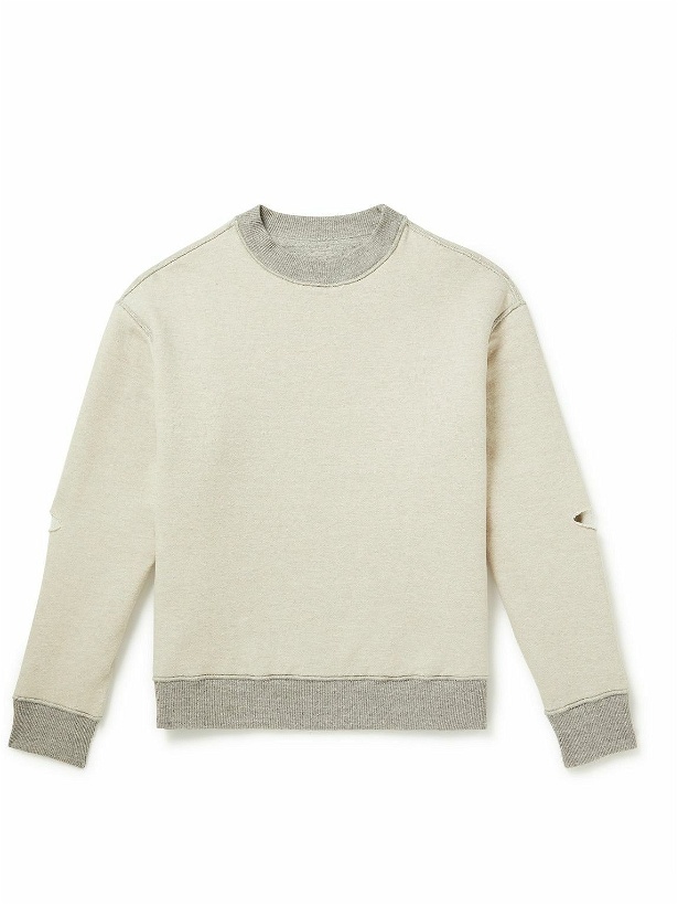 Photo: KAPITAL - Coneybowy Reversible Printed Cotton-Jersey Sweatshirt - White